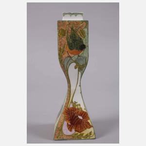 Rozenburg Henkelvase mit Vogeldekor