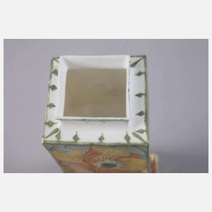 Rozenburg Henkelvase mit Vogeldekor