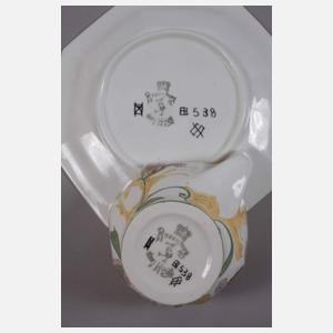 Rozenburg Mokkatasse mit Untertasse