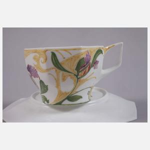 Rozenburg Mokkatasse mit Untertasse