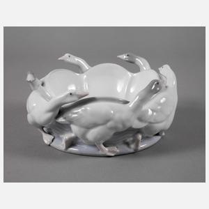 Thüringen Schale mit Gänsereigen