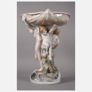 Royal Dux große figürliche Jardiniere