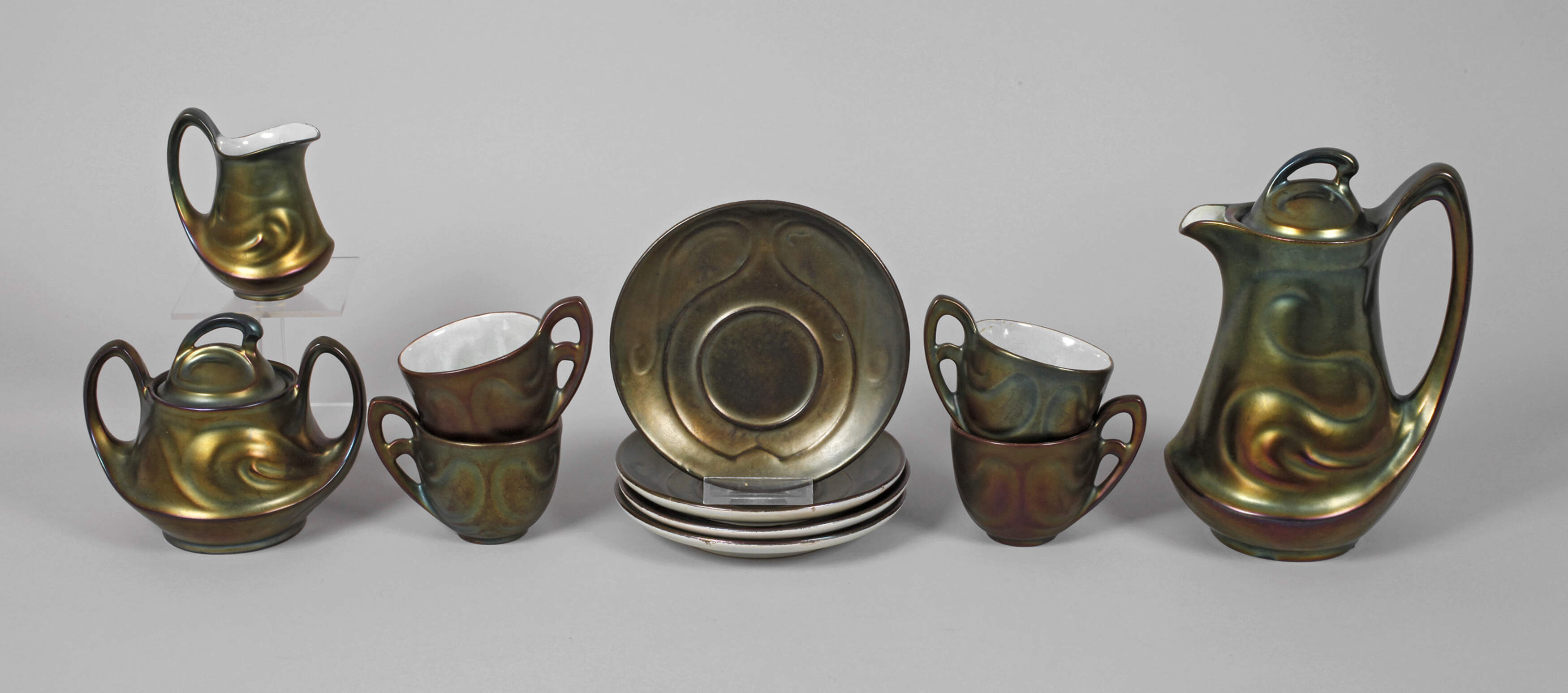 Seltenes Jugendstilservice