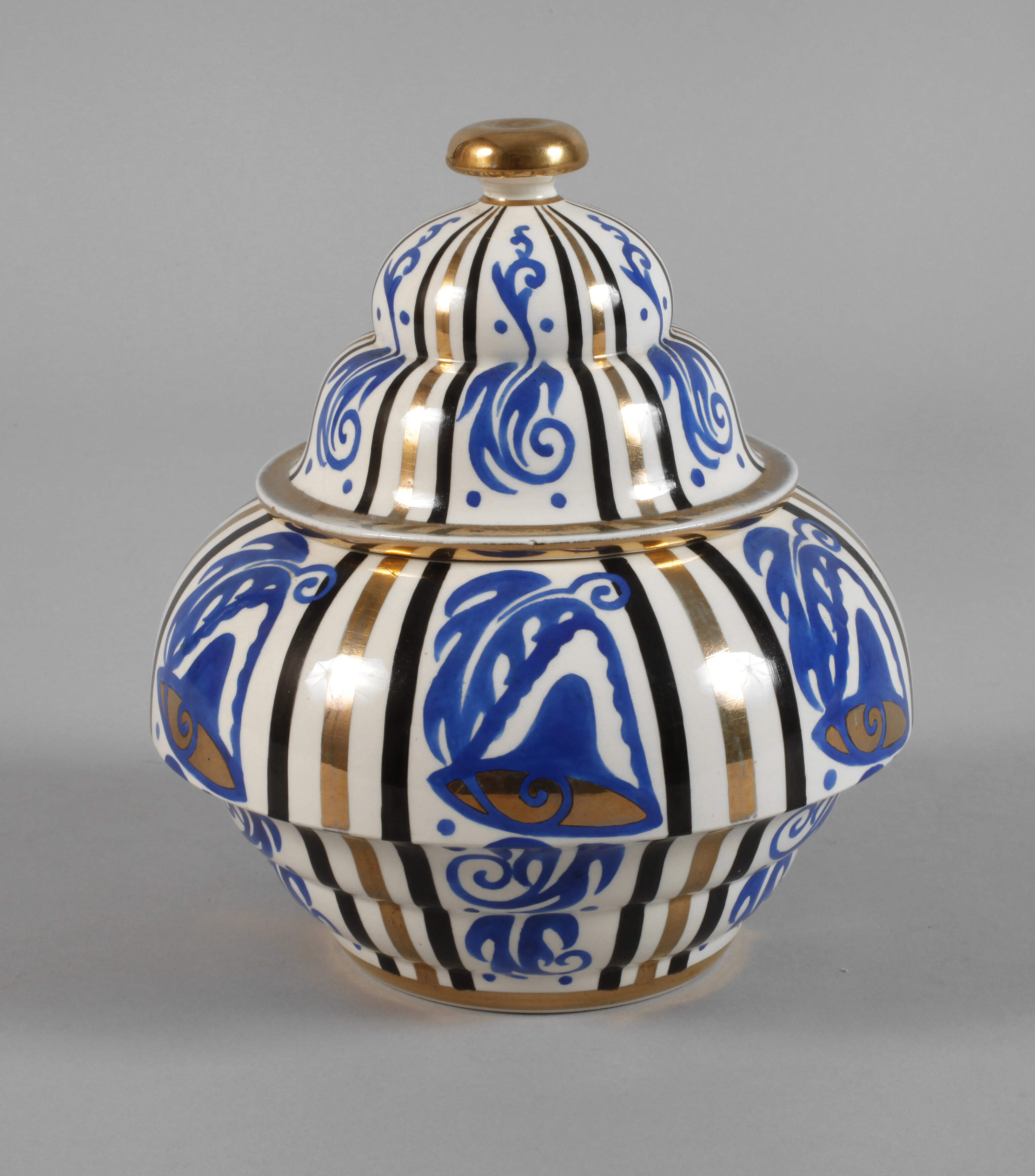 Meißen Teichert Deckeldose