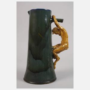 Schenkkanne mit Faunengriff