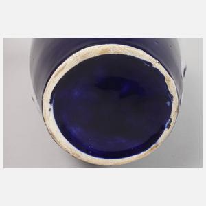 Bunzlau große Laufglasurvase