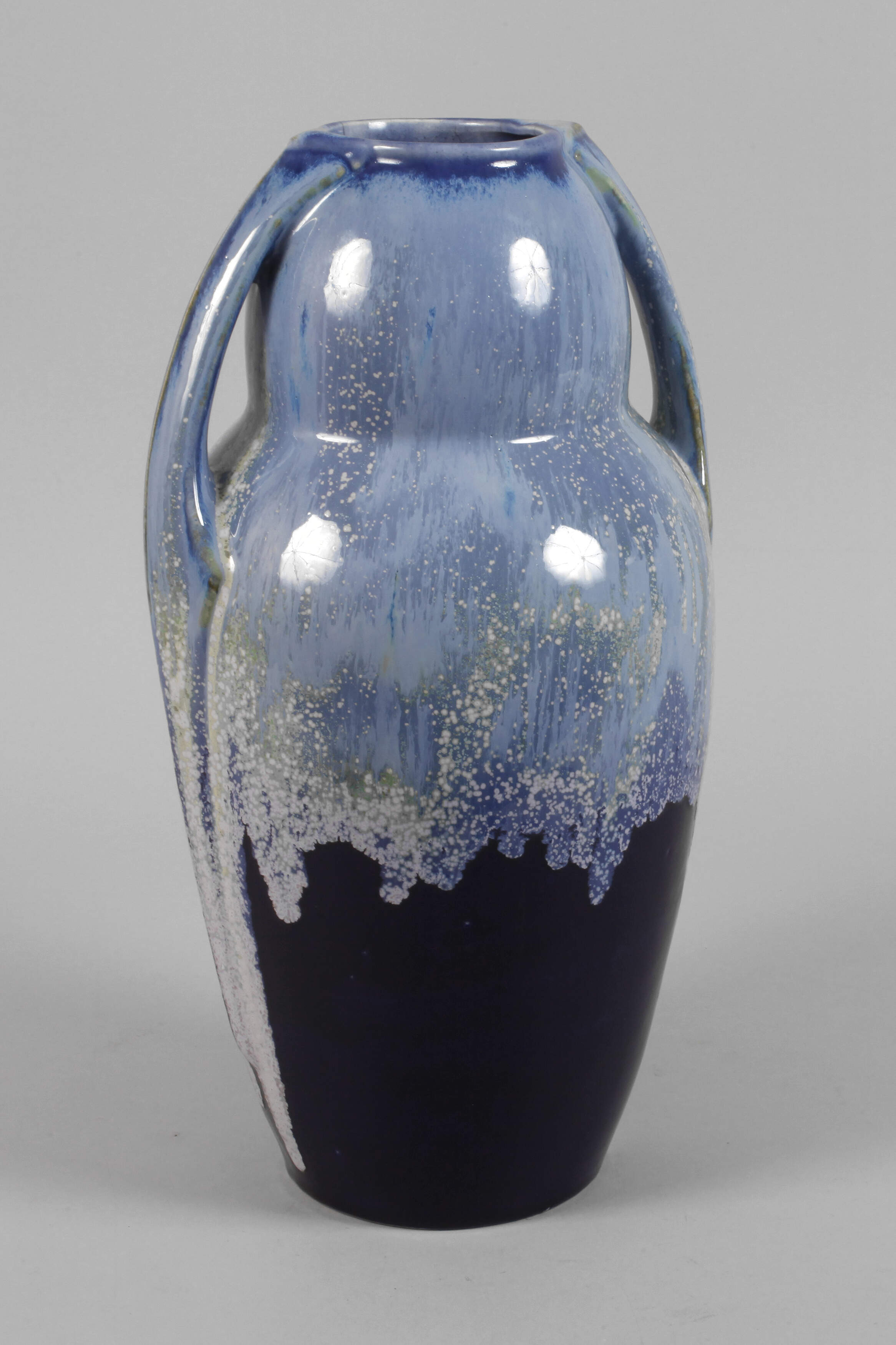 Bunzlau große Laufglasurvase