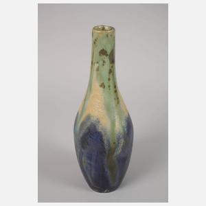 Vier Laufglasurvasen Art Nouveau