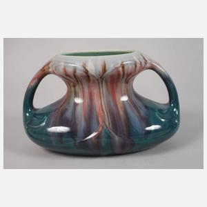 Vier Laufglasurvasen Art Nouveau