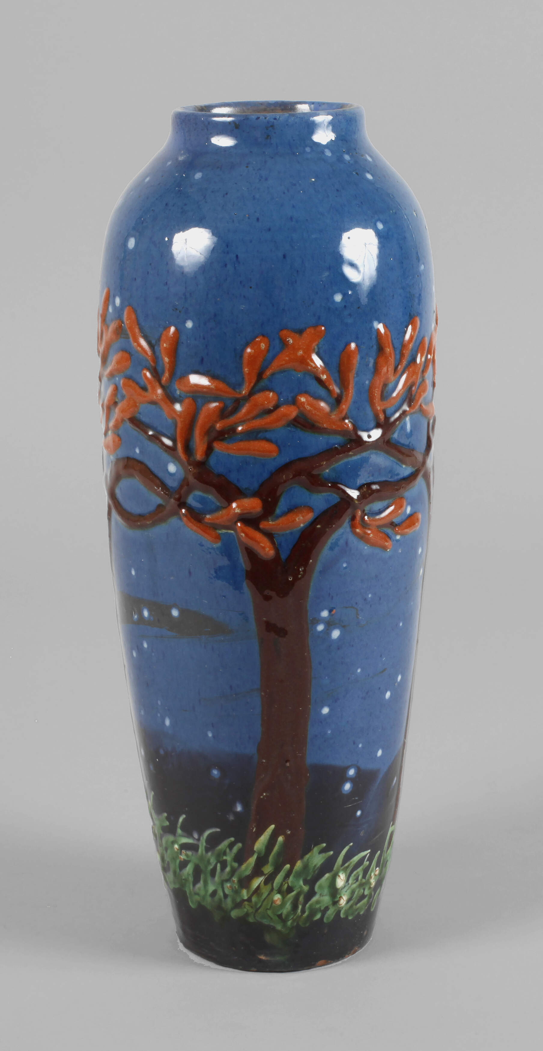 Max Laeuger Vase Schlickerdekor