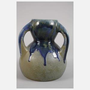 Gilbert Méténier Laufglasurvase Art Nouveau