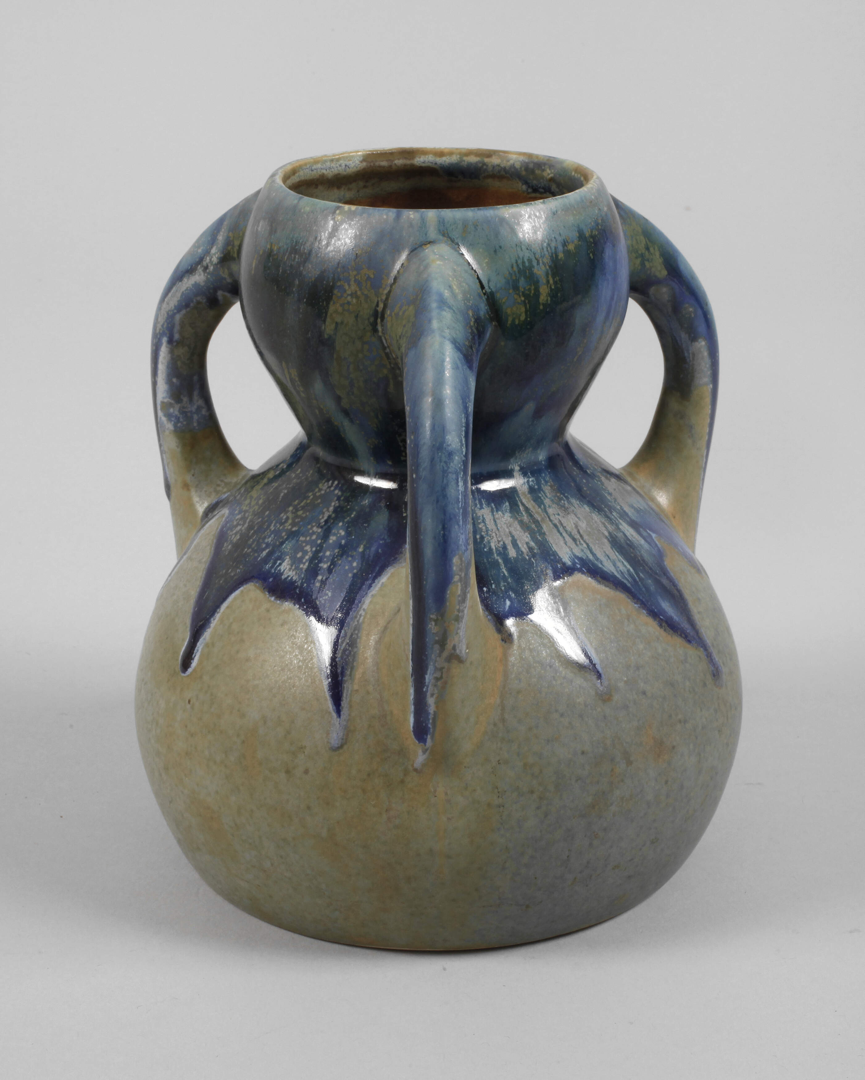 Gilbert Méténier Laufglasurvase Art Nouveau