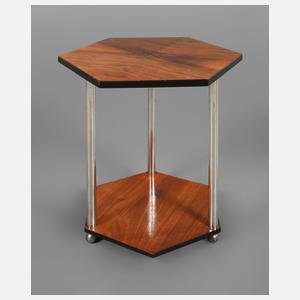 Kleiner Beistelltisch Art déco