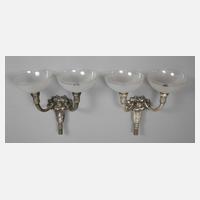 Paar Wandlampen Art déco111