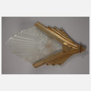 Paar Wandlampen Art déco