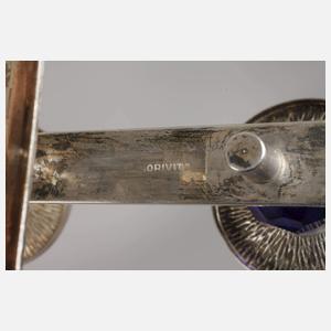 Orivit dreiflammiger Kerzenleuchter Art déco