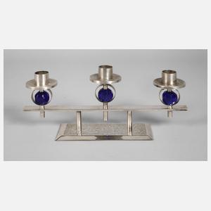 Orivit dreiflammiger Kerzenleuchter Art déco