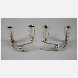 Paar Silberleuchter Mexiko