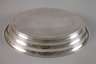 Ovale Silberschale Art déco