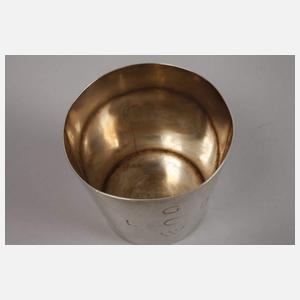 Silberbecher Emil Lettré