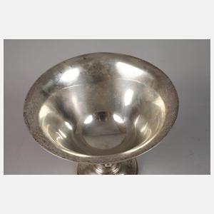 Silber Fußschale in der Art von Georg Jensen