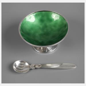 Saliere und Löffel Georg Jensen