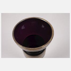 Große Vase mit geätztem Fries