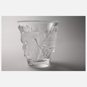 René Lalique Vase Traubendekor