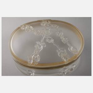 René Lalique Deckeldose Rosendekor