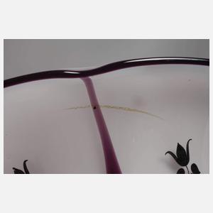 Loetz Wwe. Fußvase "Tango"