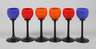 Sechs Likörgläser