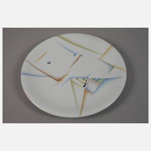 Ginori Teetassen und Kuchenplatte