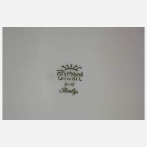 Ginori Teetassen und Kuchenplatte