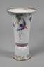 Heubach Lichte Vase Emaillemalerei
