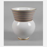 KPM Berlin Vase "Halle mit gerilltem Hals"111