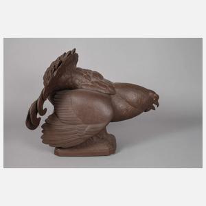 Meissen "Birkhahn, balzend"