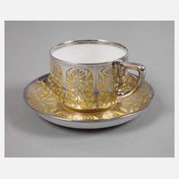 Rosenthal Tasse Silberoverlay111