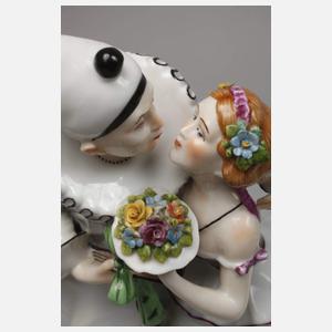 Thüringen Pierrot und Columbine