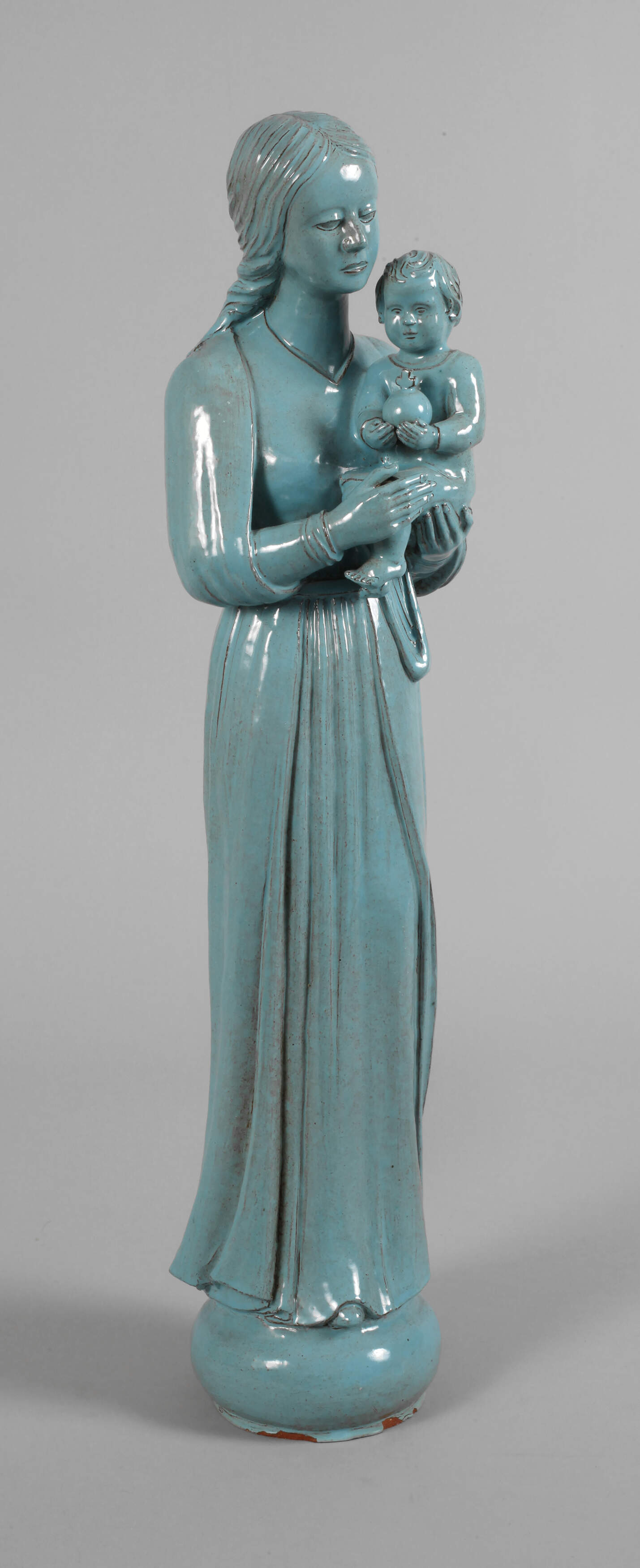 Heiligenfigur Madonna mit Jesuskind