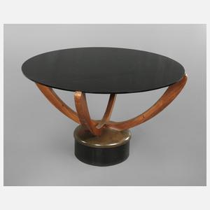 Coffeetable mit Glasplatte