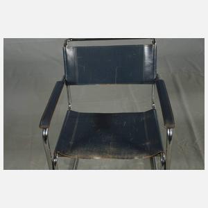 Sechs Freischwinger Thonet