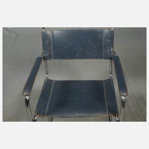 Sechs Freischwinger Thonet