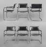 Sechs Freischwinger Thonet