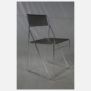 Paar X-Line Stühle Niels Jørgen Haugesen