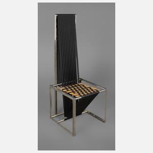 Experimenteller Hochlehnstuhl