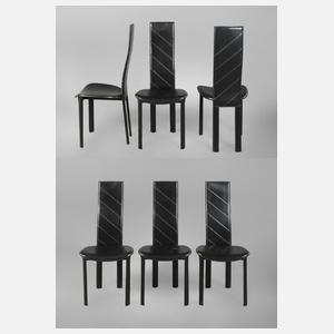 Sechs Stühle Giorgio Cattelan