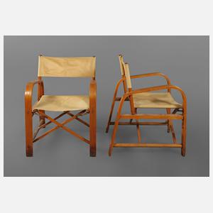 Paar Safari Chairs