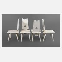 Vier Brettstühle111