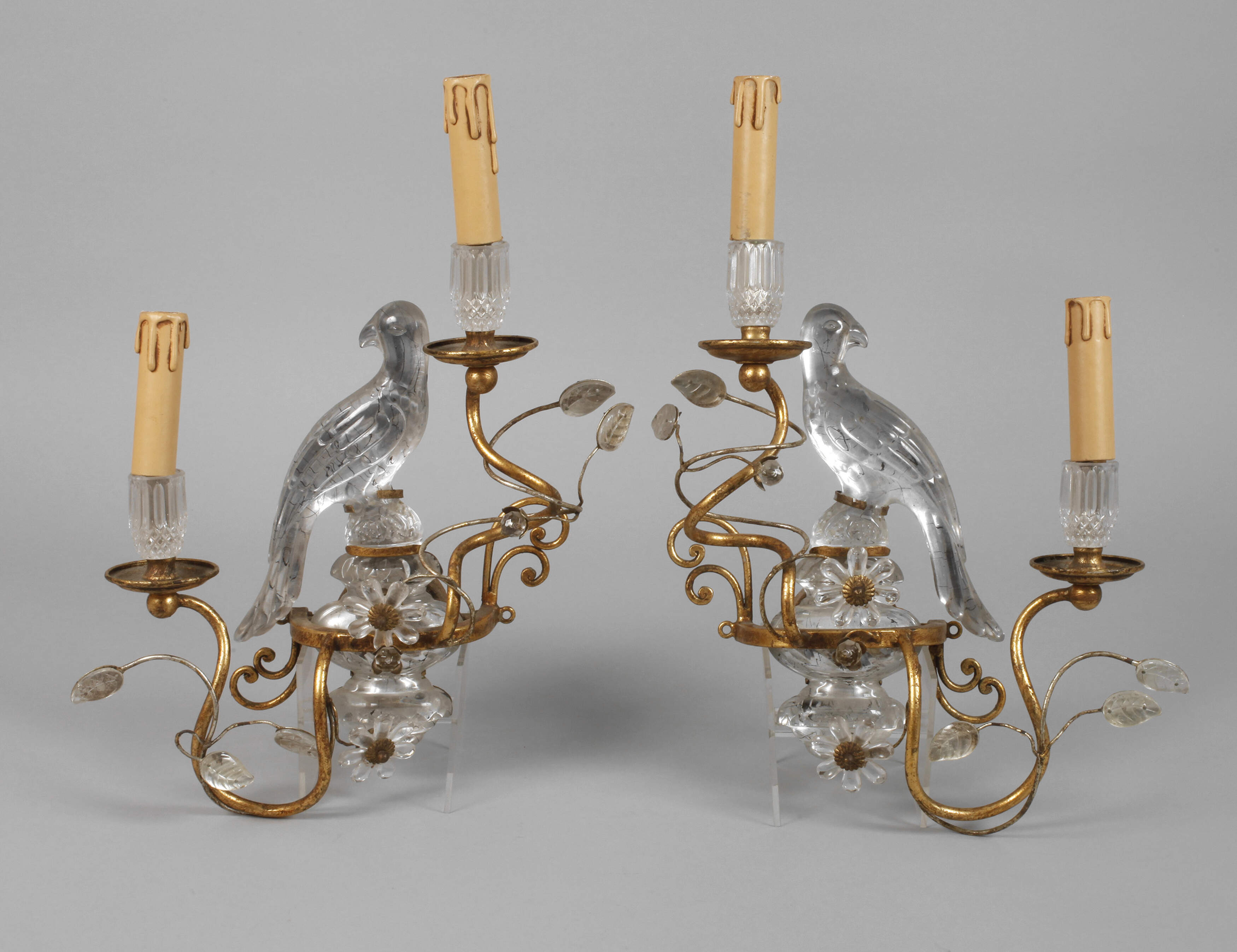 Paar Wandleuchten Maison Baguès