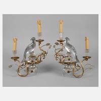 Paar Wandleuchten Maison Baguès111